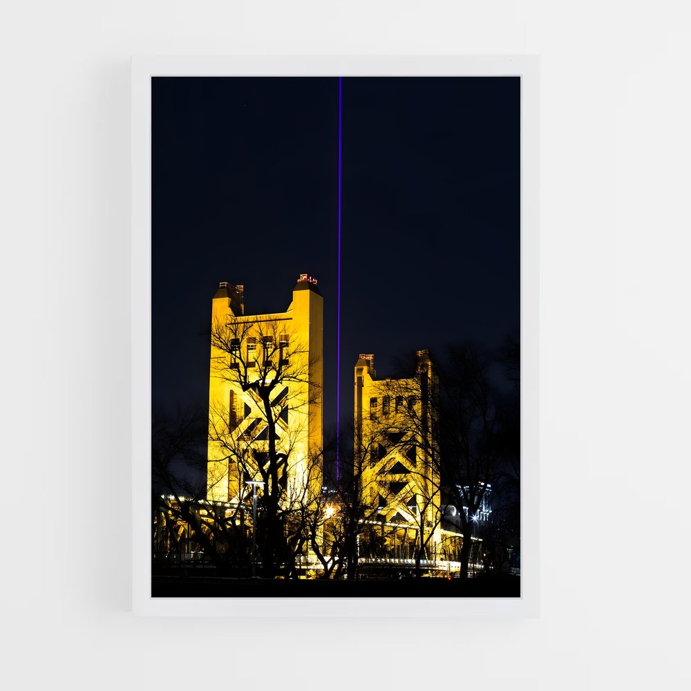 Poster Sacramento Nights – affiche Basketball (vue 3)